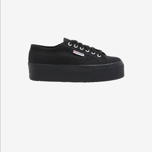 Superga platform tennis shoes